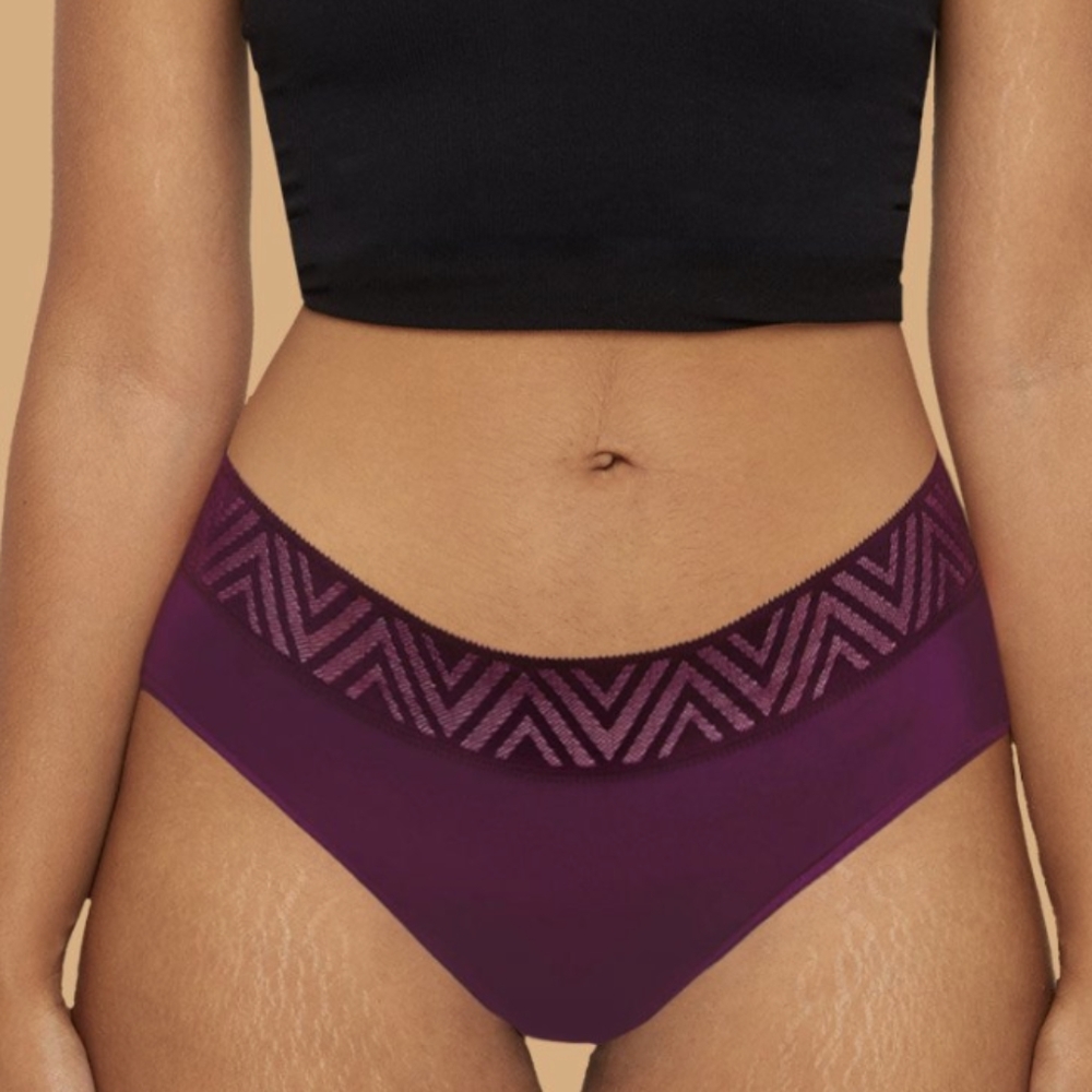 Thinx Super Hiphugger, purple